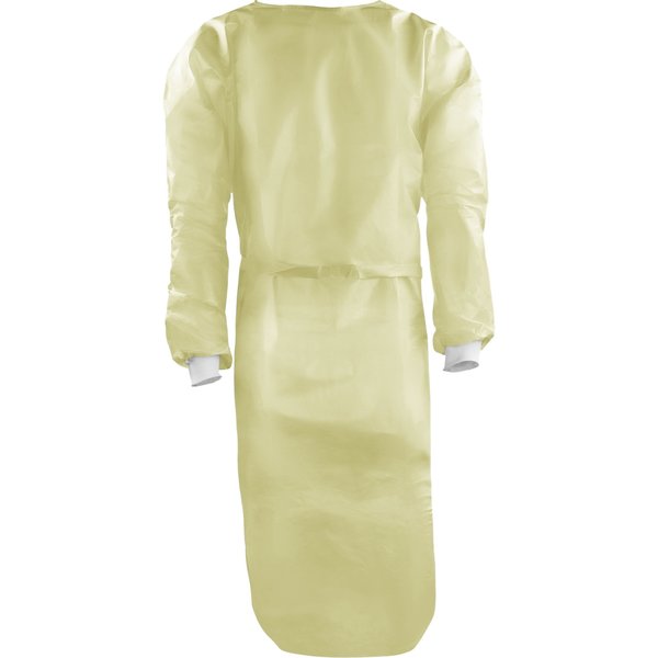 Ironwear Blue Isolation Gown with Knit Wrists YellowXLarge 5230-Y-XL